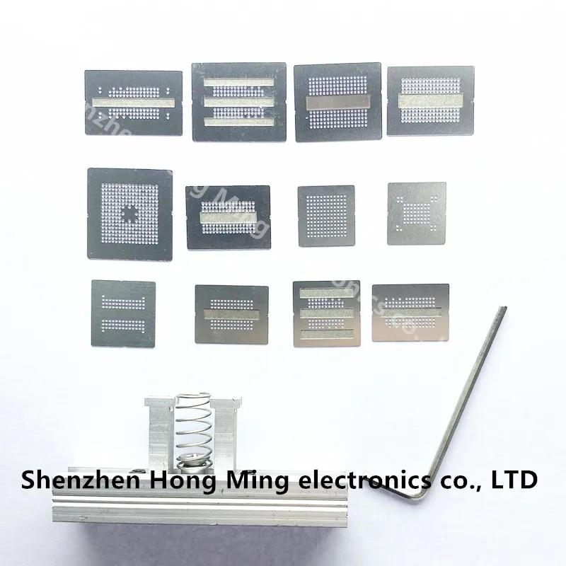 Memory Direct Heat BGA Reballing Stencils Template Holder Jig For DDR1 DDR2 DDR3 DDR5 DR2-3 DDR3-2 GDDR5 Welding Rework Repair 1