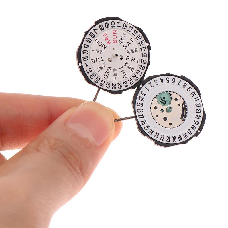 1PC China Sunon Sl28 Sl28-6 Quartz Movement Replacement Three Hands Calendar Date A Cheap Alternative To 2115-20z Movement 1