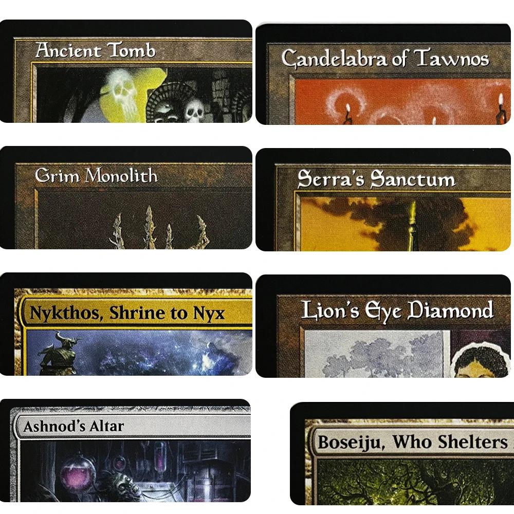 Liliana’s Magical Custom and Proxy Hight Quality NON FOIL Cards Ancient Tomb Grim Monolith Lion's Eye Diamond Mana Confluence 1