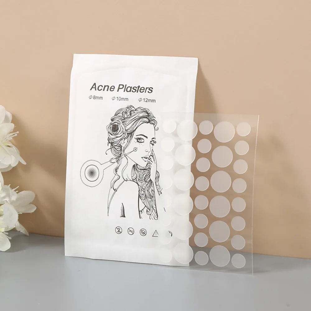 Artificial Skin Acne Removal Patch Invisible Transparent Pimple Patch Beauty Stickers Concealer Acne Cleansing Patch Face Spot
