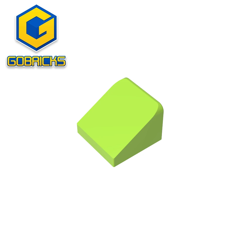 Gobricks GDS-833 Slope 30° 1 x 1 x 2/3 (Cheese Slope) compatible with lego 50746 children's DIY Building Blocks Technical