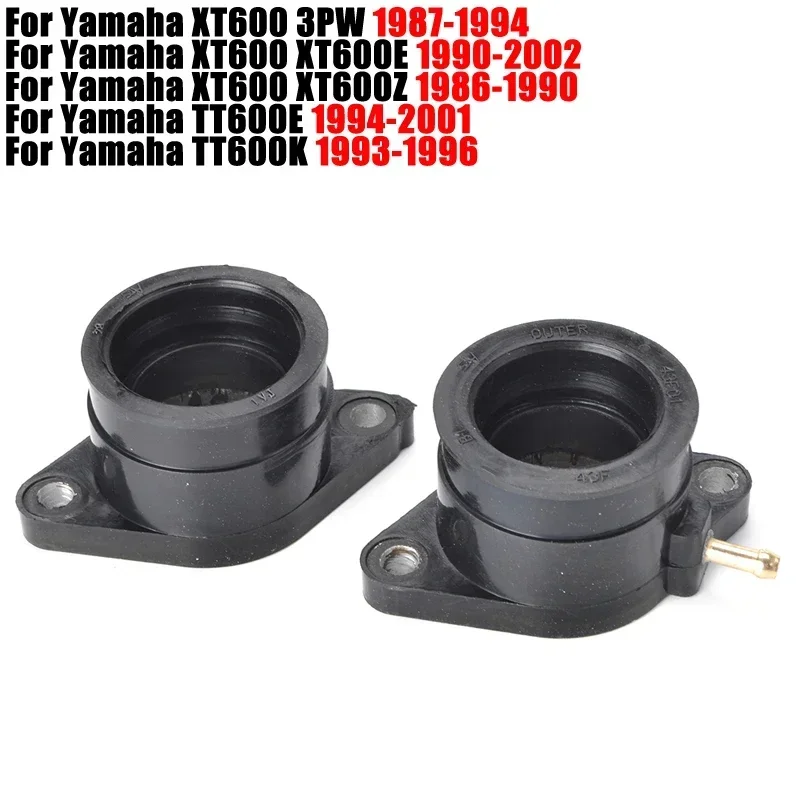 Carburetor Interface Adapter Intake Manifold For Yamaha TT600 TT600E XT600 XT600Z XT600E 1VJ-13596-00 43F-13586-01 2NF-13596-00