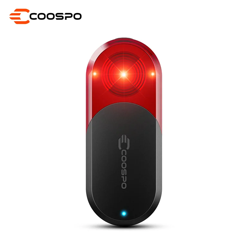 COOSPO TR70 Radar Tail Light Smart Bike Taillight Brake Warning IP67 Waterproof Cycling Rear Light 7 Light Modes Tail Lamp
