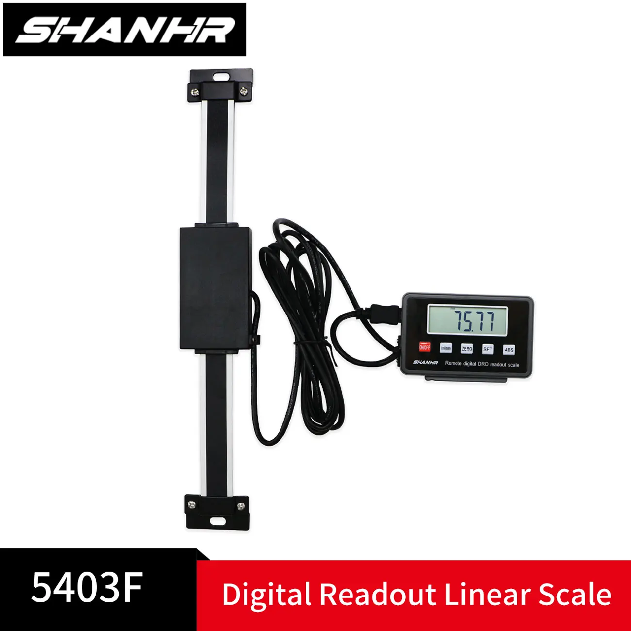 SHANHR Digital Readout Linear 0-150/200/300mm Digital Readout DRO Remote LCD for Milling Machines Lathes