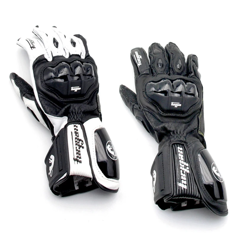 Motorcycle hard shell gloves high-quality leather gloves Motorcycle Racing riding anti fall protective gloves Furygan Gloves