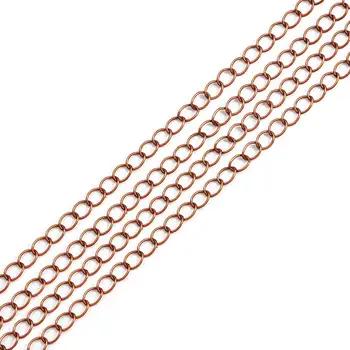 5m/lot 2.5 2.8 3.6 4.8 mm Open Link Ring Extended Extension Necklace Chains Tail Extender Chain For DIY Jewelry Making Supplies 13