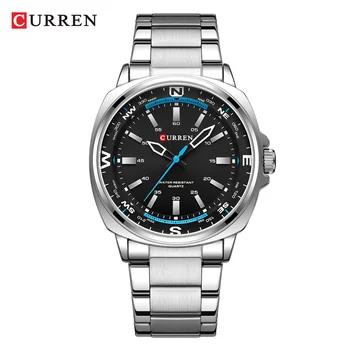 CURREN New Watches for Men Top Brand Luxury Fashion Business Quartz Men’s Wristwatch Stainless Steel Waterproof Sports Clock 12
