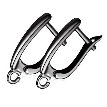Juya Handmade Decorative CZ Basic Fastener Hooks Earring Locks Accessories For DIY Luxury Women's Dangle Charms Earrings Making 44