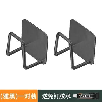YM Portable Hidden Non-Porous Wall Mounted Kitchen Rack Stylish Pot Lid Rack Under the Cabinet Modern Cutting Board Storage Rack 11