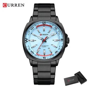 CURREN New Watches for Men Top Brand Luxury Fashion Business Quartz Men’s Wristwatch Stainless Steel Waterproof Sports Clock 7