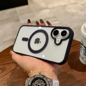 Luxury Shockproof Magsafe Wireless Charge Case For 16 iPhone 17 15 14 Plus 13 12 11 Pro Max Clear Magnet Transpare Bumper Cover