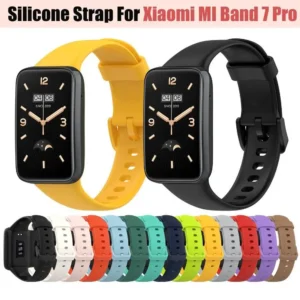 1 Pcs Silicone Strap For Mi Band 7 Pro Replacement Wristband Smart Watch Bracelet For Mi Band 7 Pro Straps Accessories