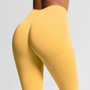 Seamless Fitness Pants Women's High Waist Yoga Leggings High Stretchy Butt Lifting Breathable Sports Tights Women Gym Leggings