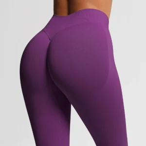 Seamless Fitness Pants Women's High Waist Yoga Leggings High Stretchy Butt Lifting Breathable Sports Tights Women Gym Leggings