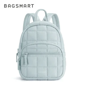 BAGSMART Small Backpacks Women Cute Girl College Book Bag Multi-function Mini Daypack for leisure Travel Simple Female Backpack