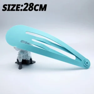 28cm Creative Extra-large Hair Clips Solid Color INS BB Clip Photography Props Kawaii Curtain Clip Funny Prank Accessories Gifts