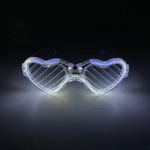 Wholesale Price Wedding Glasses Costumes Accessory Glasses Bar Dance Night Sunglasses Flashing Neon Shutter Glasses