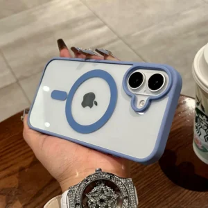 Luxury Shockproof Magsafe Wireless Charge Case For 16 iPhone 17 15 14 Plus 13 12 11 Pro Max Clear Magnet Transpare Bumper Cover