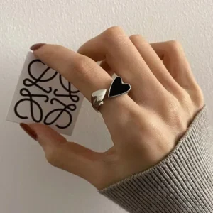 10Pcs/Set Geometric Trendy Gold Silver Color Cuff Rings Set for Women Girl Metallic Stainless Steel Minimalism Fashion Chic Ring