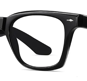 Swanwick TR90 Retro Polarized Sunglasses Men Acetate Square Sun Glasses for Women Unisex UV400 Grey Black European Style