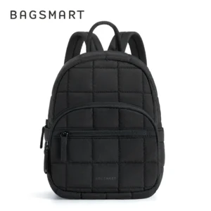 BAGSMART Small Backpacks Women Cute Girl College Book Bag Multi-function Mini Daypack for leisure Travel Simple Female Backpack