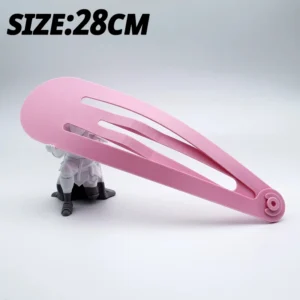 28cm Creative Extra-large Hair Clips Solid Color INS BB Clip Photography Props Kawaii Curtain Clip Funny Prank Accessories Gifts