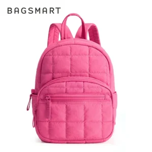 BAGSMART Small Backpacks Women Cute Girl College Book Bag Multi-function Mini Daypack for leisure Travel Simple Female Backpack