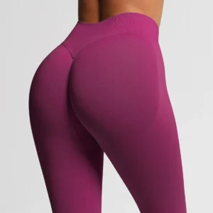 Seamless Fitness Pants Women's High Waist Yoga Leggings High Stretchy Butt Lifting Breathable Sports Tights Women Gym Leggings