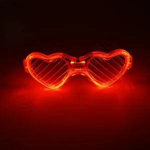 Wholesale Price Wedding Glasses Costumes Accessory Glasses Bar Dance Night Sunglasses Flashing Neon Shutter Glasses
